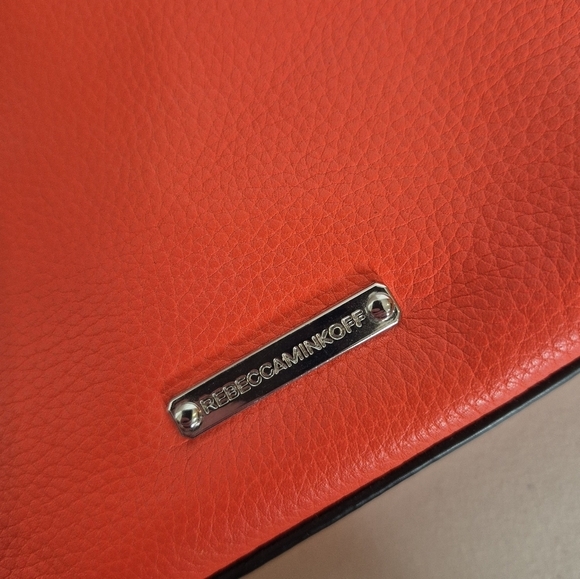 Rebecca Minkoff Leather Mini Blair Tote Crossbody Handbag in Poppy  *No Fringe - Picture 15 of 16